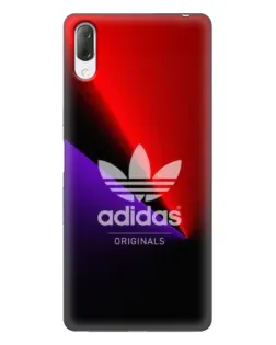 Чехол для Sony Xperia L3 с картинкой «Adidas Red Neon»