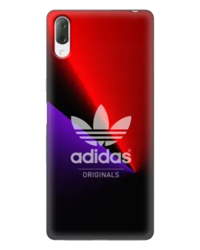 Чехол для Sony Xperia L3 с картинкой «Adidas Red Neon»