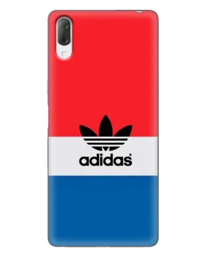Чехол для Sony Xperia L3 с картинкой «Ретро блоки Adidas»