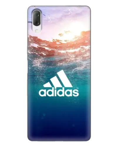 Чехол для Sony Xperia L3 с картинкой «Океанская глубина адидас»