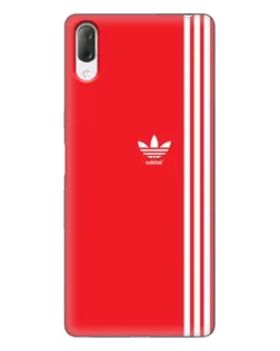 Чехол для Sony Xperia L3 с картинкой «Красный минимализм Adidas» Чехол для Sony Xperia L3 с картинкой «Красный минимализм Adidas»