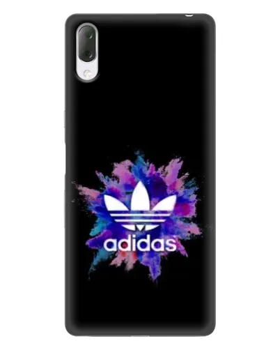 Чехол для Sony Xperia L3 с картинкой «Взрыв красок Adidas»
