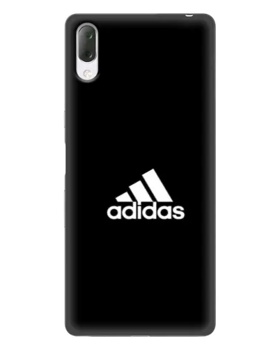 Чехол для Sony Xperia L3 с картинкой «Черная классика Adidas»