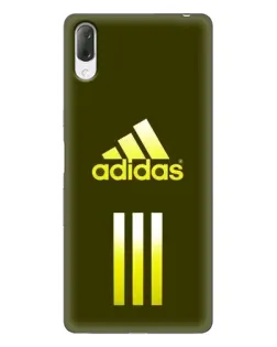 Чехол для Sony Xperia L3 с картинкой «Оливковый градиент Adidas»