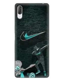 Чехол для Sony Xperia L3 с картинкой «Спортивный арт Nike»