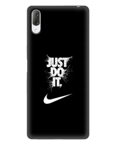 Чехол для Sony Xperia L3 с картинкой «Текстовый принт Nike» Чехол для Sony Xperia L3 с картинкой «Текстовый принт Nike»