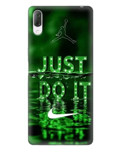 Чехол для Sony Xperia L3 с картинкой «Зеленый неоновый Nike» Чехол для Sony Xperia L3 с картинкой «Зеленый неоновый Nike»