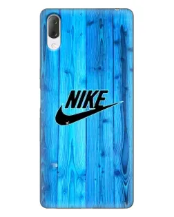 Чехол для Sony Xperia L3 с картинкой «Голубое дерево Nike»