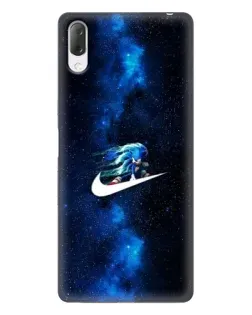 Чехол для Sony Xperia L3 с картинкой «Звездный путь Nike»