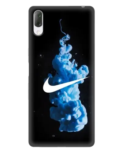 Чехол для Sony Xperia L3 с картинкой «Nike и синий дым» Чехол для Sony Xperia L3 с картинкой «Nike и синий дым»