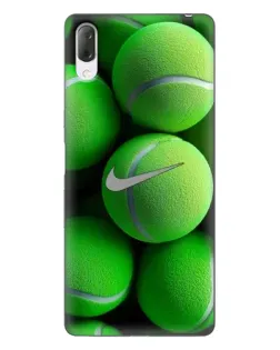 Чехол для Sony Xperia L3 с картинкой «Теннисные мячи Найк»