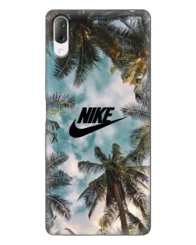 Чехол для Sony Xperia L3 с картинкой «Тропический принт Nike» Чехол для Sony Xperia L3 с картинкой «Тропический принт Nike»