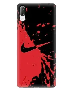 Чехол для Sony Xperia L3 с картинкой «Красные брызги Nike»