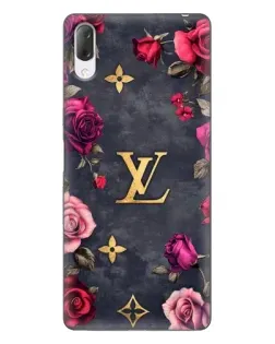Чехол для Sony Xperia L3 с картинкой «Цветочный Louis Vuitton»