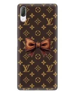 Чехол для Sony Xperia L3 с картинкой «LV с бантом»
