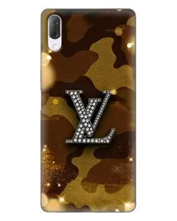 Чехол для Sony Xperia L3 с картинкой «Камуфляжный Louis Vuitton»