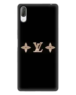 Чехол для Sony Xperia L3 с картинкой «Louis Vuitton — минимализм»