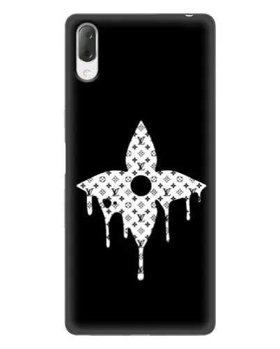 Чехол для Sony Xperia L3 с картинкой «Цветочная монограмма» Чехол для Sony Xperia L3 с картинкой «Цветочная монограмма»