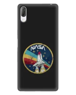 Чехол для Sony Xperia L3 с картинкой «NASA — эмблема миссии»