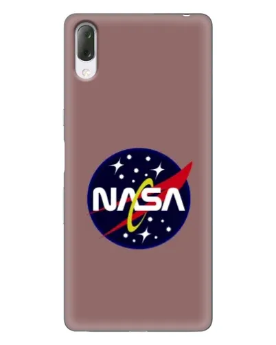 Чехол для Sony Xperia L3 с картинкой «NASA — ретро космос» Чехол для Sony Xperia L3 с картинкой «NASA — ретро космос»