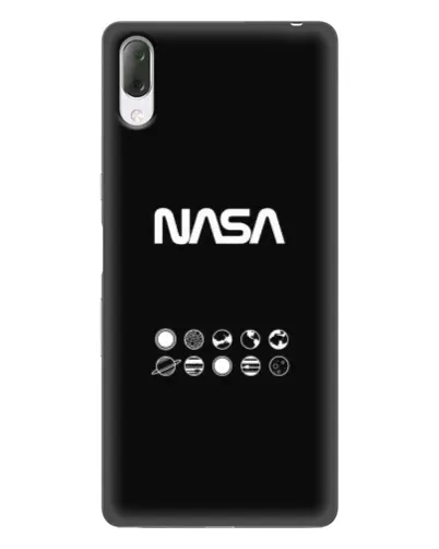 Чехол для Sony Xperia L3 с картинкой «NASA — технический принт» Чехол для Sony Xperia L3 с картинкой «NASA — технический принт»
