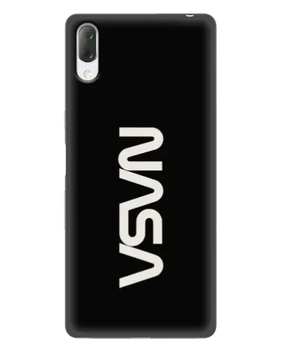 Чехол для Sony Xperia L3 с картинкой «NASA — вертикальный логотип» Чехол для Sony Xperia L3 с картинкой «NASA — вертикальный логотип»