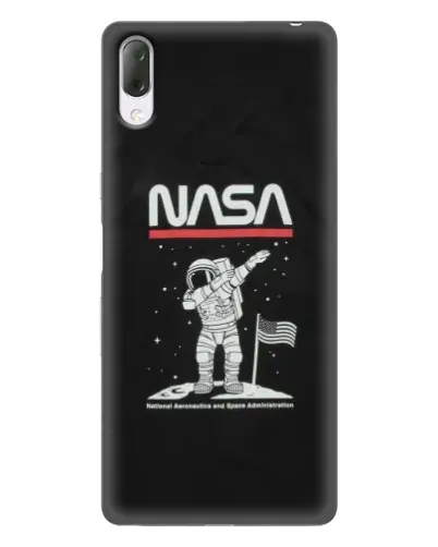 Чехол для Sony Xperia L3 с картинкой «NASA — шагаем по Луне» Чехол для Sony Xperia L3 с картинкой «NASA — шагаем по Луне»
