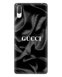 Чехол для Sony Xperia L3 с картинкой «Gucci — шелковые волны»