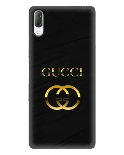 Чехол для Sony Xperia L3 с картинкой «Золотой логотип Gucci» Чехол для Sony Xperia L3 с картинкой «Золотой логотип Gucci»