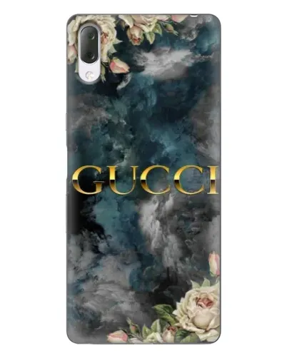 Чехол для Sony Xperia L3 с картинкой «Абстрактные цветы Gucci» Чехол для Sony Xperia L3 с картинкой «Абстрактные цветы Gucci»