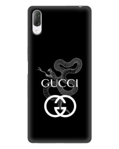 Чехол для Sony Xperia L3 с картинкой «Gucci — серебряная змея» Чехол для Sony Xperia L3 с картинкой «Gucci — серебряная змея»