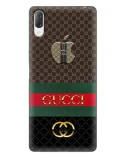 Чехол для Sony Xperia L3 с картинкой «Gucci — брендированный десерт»