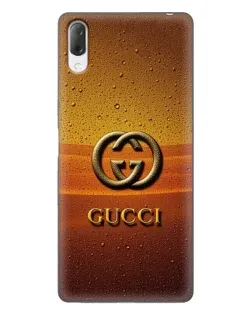 Чехол для Sony Xperia L3 с картинкой «Gucci — солнечный градиент»