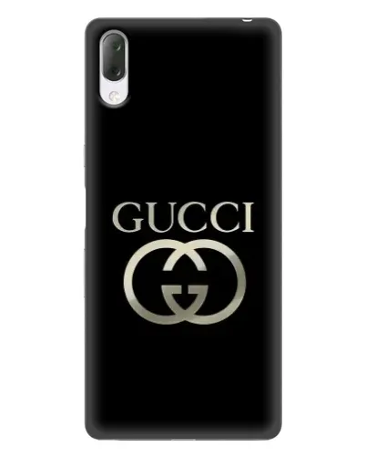 Чехол для Sony Xperia L3 с картинкой «Gucci — золото на черном» Чехол для Sony Xperia L3 с картинкой «Gucci — золото на черном»