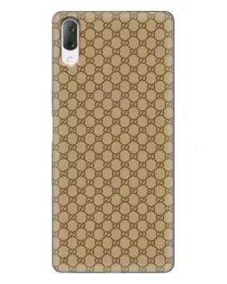 Чехол для Sony Xperia L3 с картинкой «Gucci — классический беж»