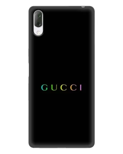 Чехол для Sony Xperia L3 с картинкой «Gucci — неоновый минимализм» Чехол для Sony Xperia L3 с картинкой «Gucci — неоновый минимализм»