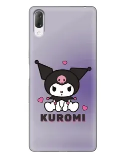 Чехол для Sony Xperia L3 с картинкой «Kuromi — фиолетовый арт» Чехол для Sony Xperia L3 с картинкой «Kuromi — фиолетовый арт»