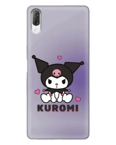 Чехол для Sony Xperia L3 с картинкой «Kuromi — фиолетовый арт» Чехол для Sony Xperia L3 с картинкой «Kuromi — фиолетовый арт»