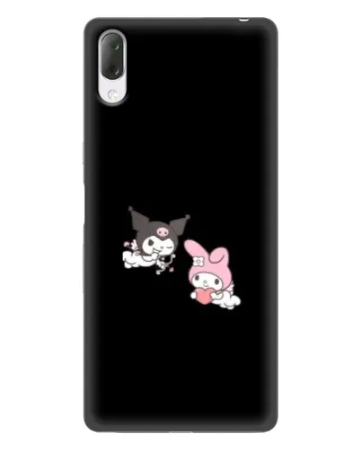 Чехол для Sony Xperia L3 с картинкой «My Melody и Kuromi» Чехол для Sony Xperia L3 с картинкой «My Melody и Kuromi»