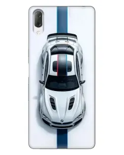 Чехол для Sony Xperia L3 с картинкой «Вид сверху — BMW M»