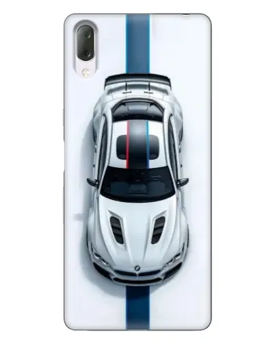 Чехол для Sony Xperia L3 с картинкой «Вид сверху — BMW M»