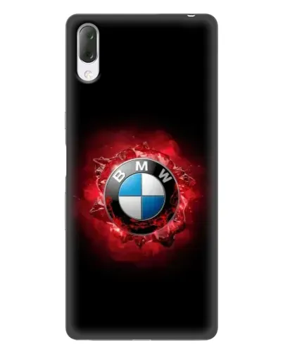 Чехол для Sony Xperia L3 с картинкой «Логотип BMW — вспышка»