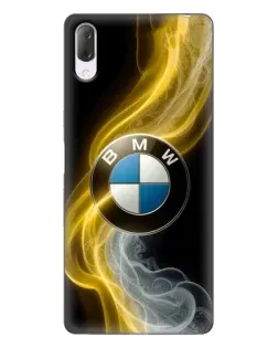 Чехол для Sony Xperia L3 с картинкой «Золотистый дым BMW» Чехол для Sony Xperia L3 с картинкой «Золотистый дым BMW»
