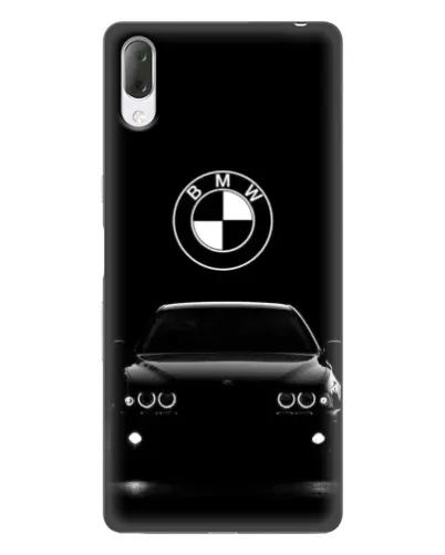 Чехол для Sony Xperia L3 с картинкой «BMW — взгляд из темноты»
