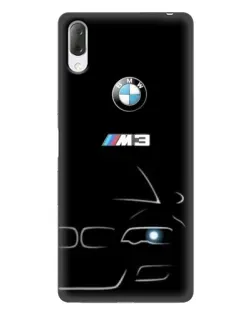 Чехол для Sony Xperia L3 с картинкой «Минималистичный принт BMW M3» Чехол для Sony Xperia L3 с картинкой «Минималистичный принт BMW M3»