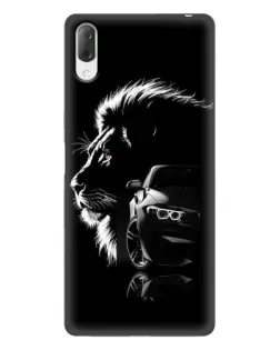 Чехол для Sony Xperia L3 с картинкой «BMW и лев» Чехол для Sony Xperia L3 с картинкой «BMW и лев»