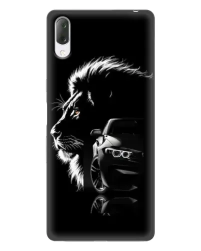 Чехол для Sony Xperia L3 с картинкой «BMW и лев»