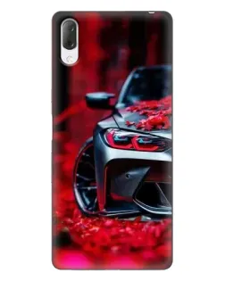 Чехол для Sony Xperia L3 с картинкой «Спортивная BMW и цветы» Чехол для Sony Xperia L3 с картинкой «Спортивная BMW и цветы»