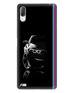 Чехол для Sony Xperia L3 с картинкой «Силуэт BMW в темноте» Чехол для Sony Xperia L3 с картинкой «Силуэт BMW в темноте»