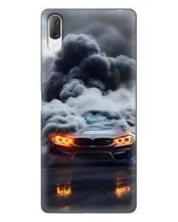 Чехол для Sony Xperia L3 с картинкой «BMW в дыму» Чехол для Sony Xperia L3 с картинкой «BMW в дыму»